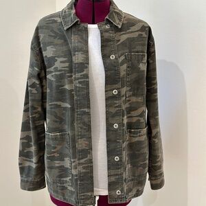 Topshop camo jacket